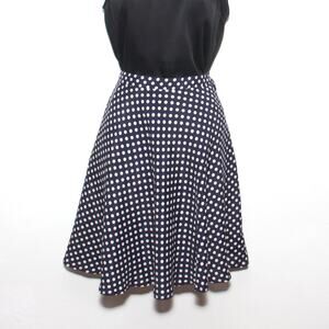 Vintage Polka Dot Skirt Petite Sophisticate Size 12P NWT